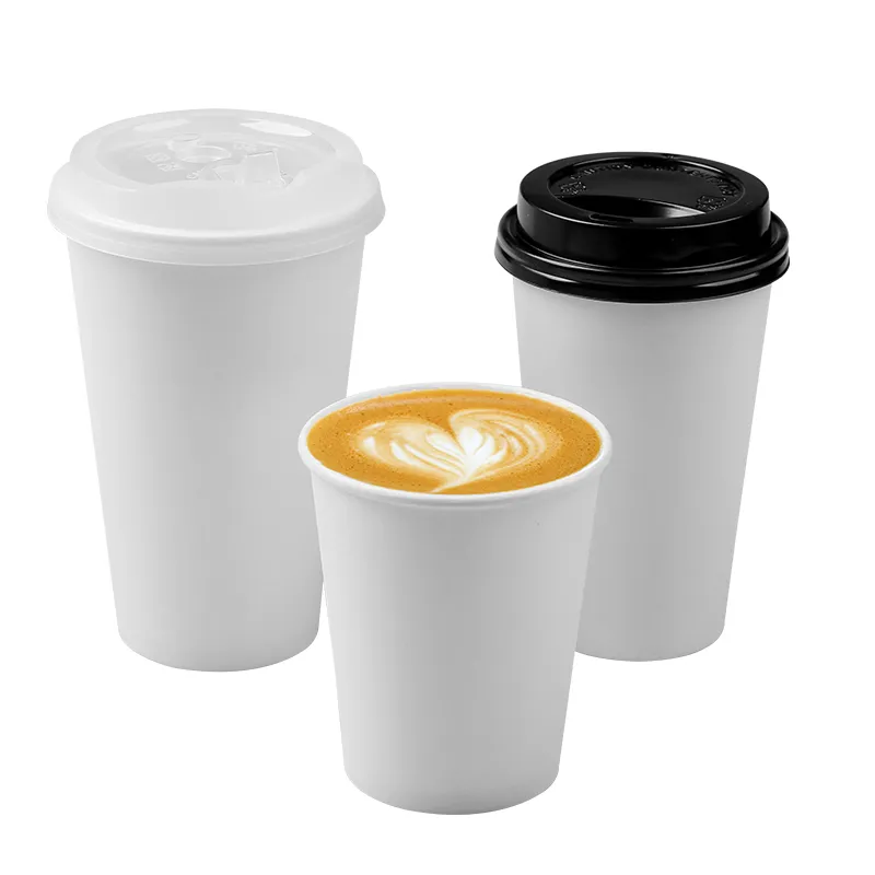 Custom Paper Cups with Lids: Matching Cup and Lid Designs