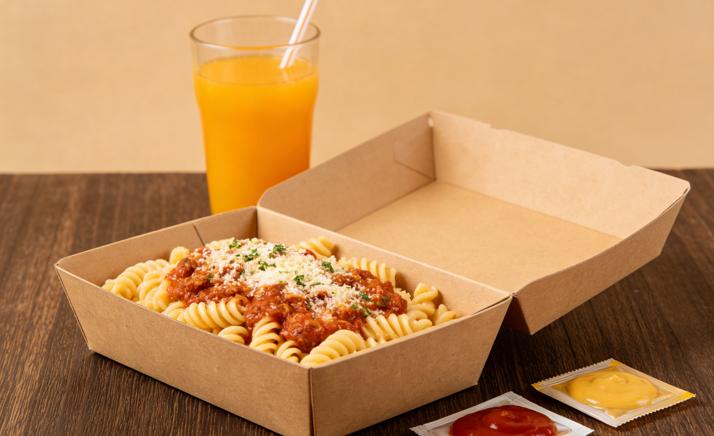 Corrugated Lunch Box