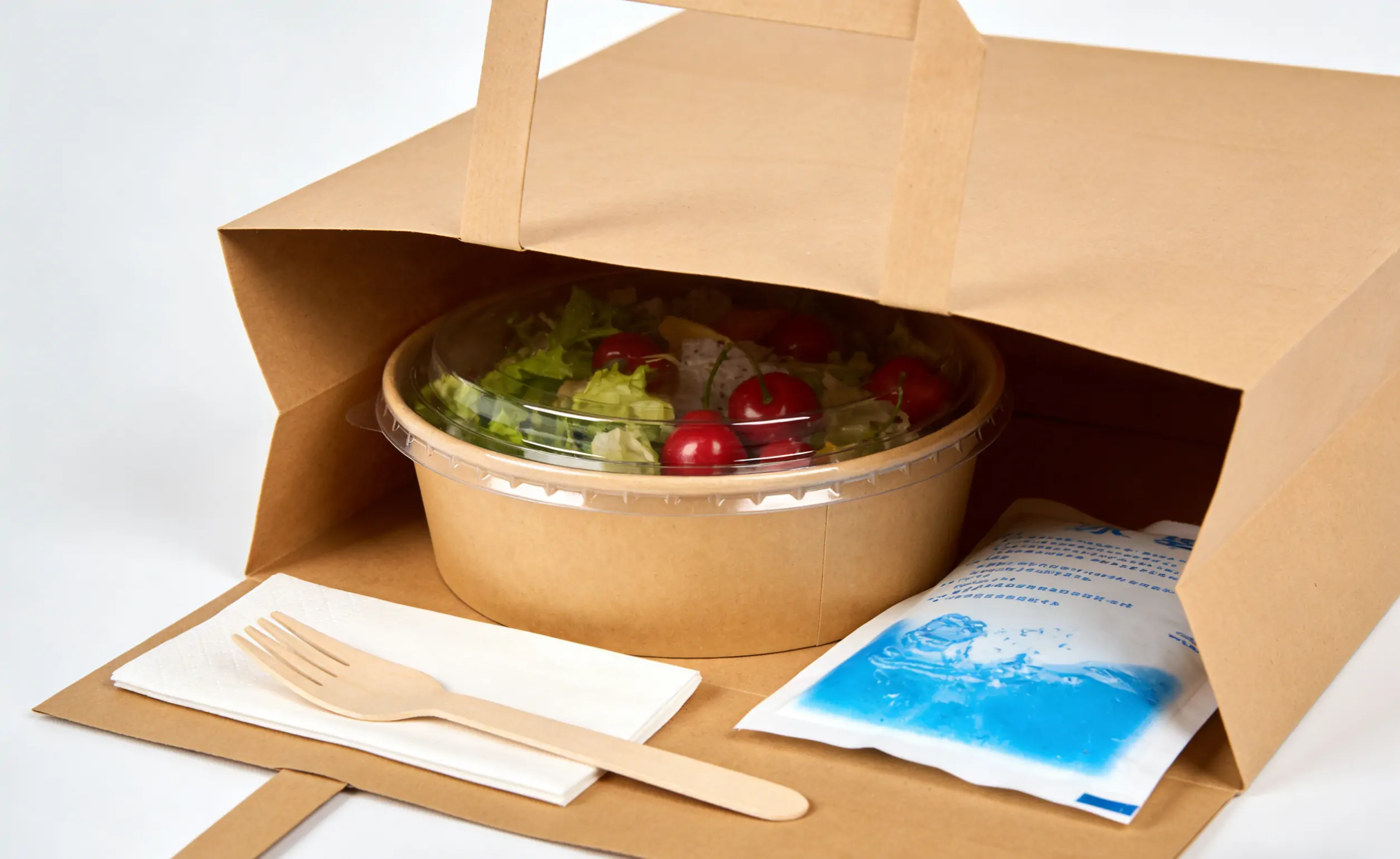 Flat Rim Salad Bowl