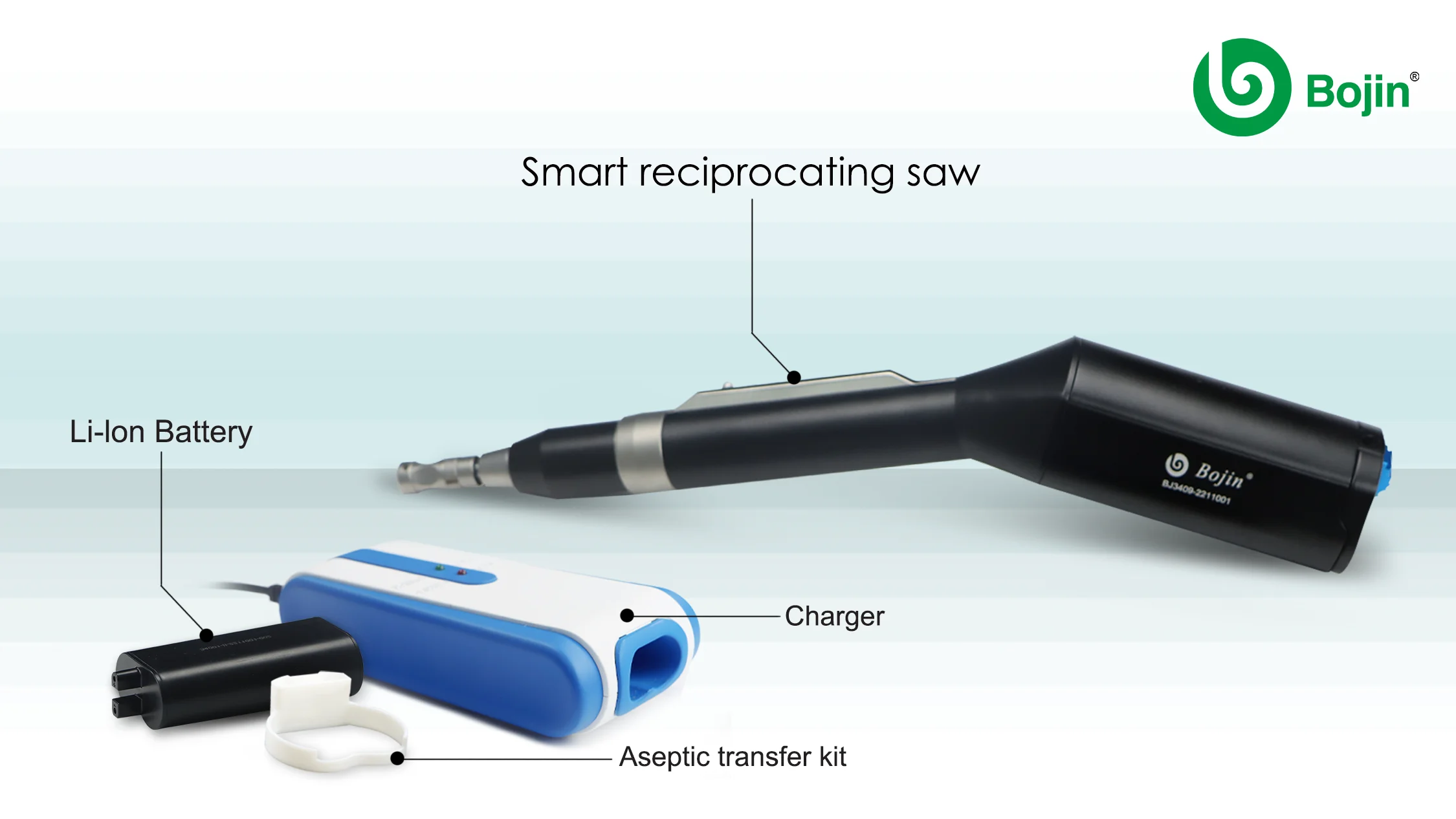 BOJIN 3409 Li-ion Battery Driven Medical Power Tools for Maxillofacial Hand Foot Neurosurgery Small Bones Surgery supplier