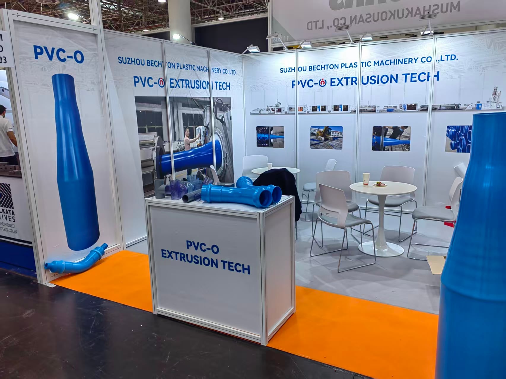 BECHTON PVC-O EXTRUSION TECHNOLOGY IN K-SHOW 2025