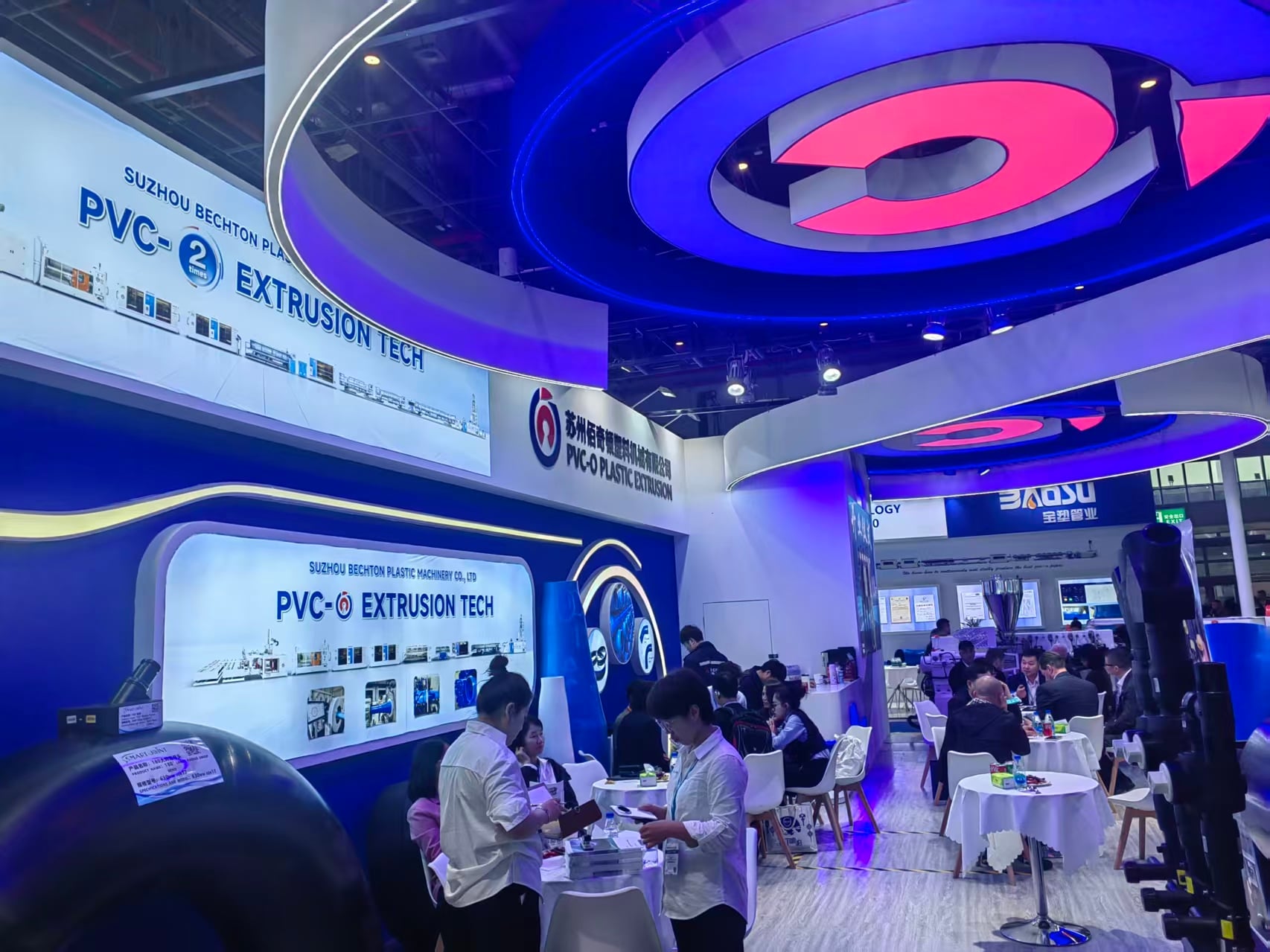 Global leading PVC-O Pipe Extrusion Technology Unveiled At CHINAPLAS 2026