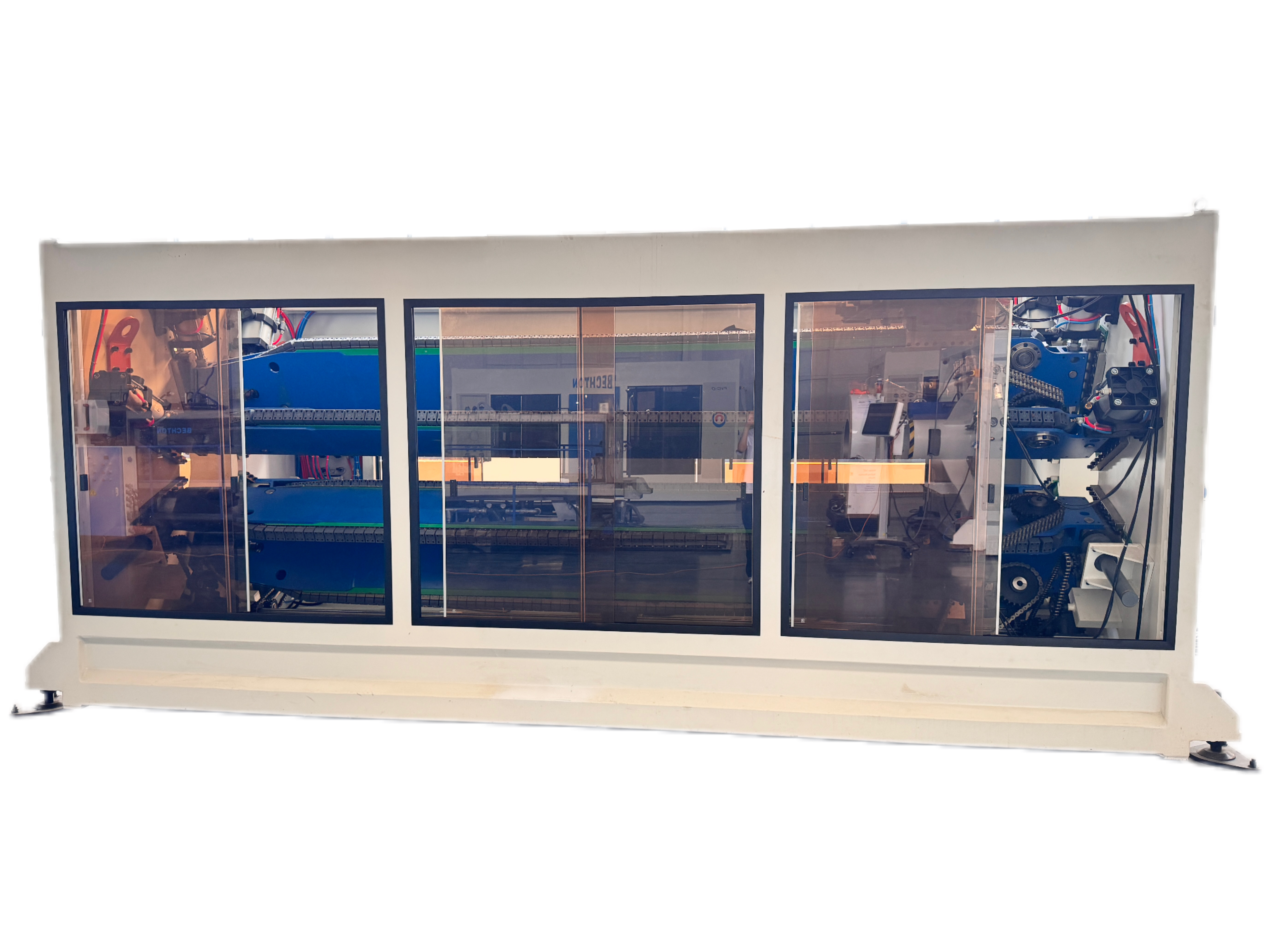 PVC-O high-speed extrusion plastic pipe production line
