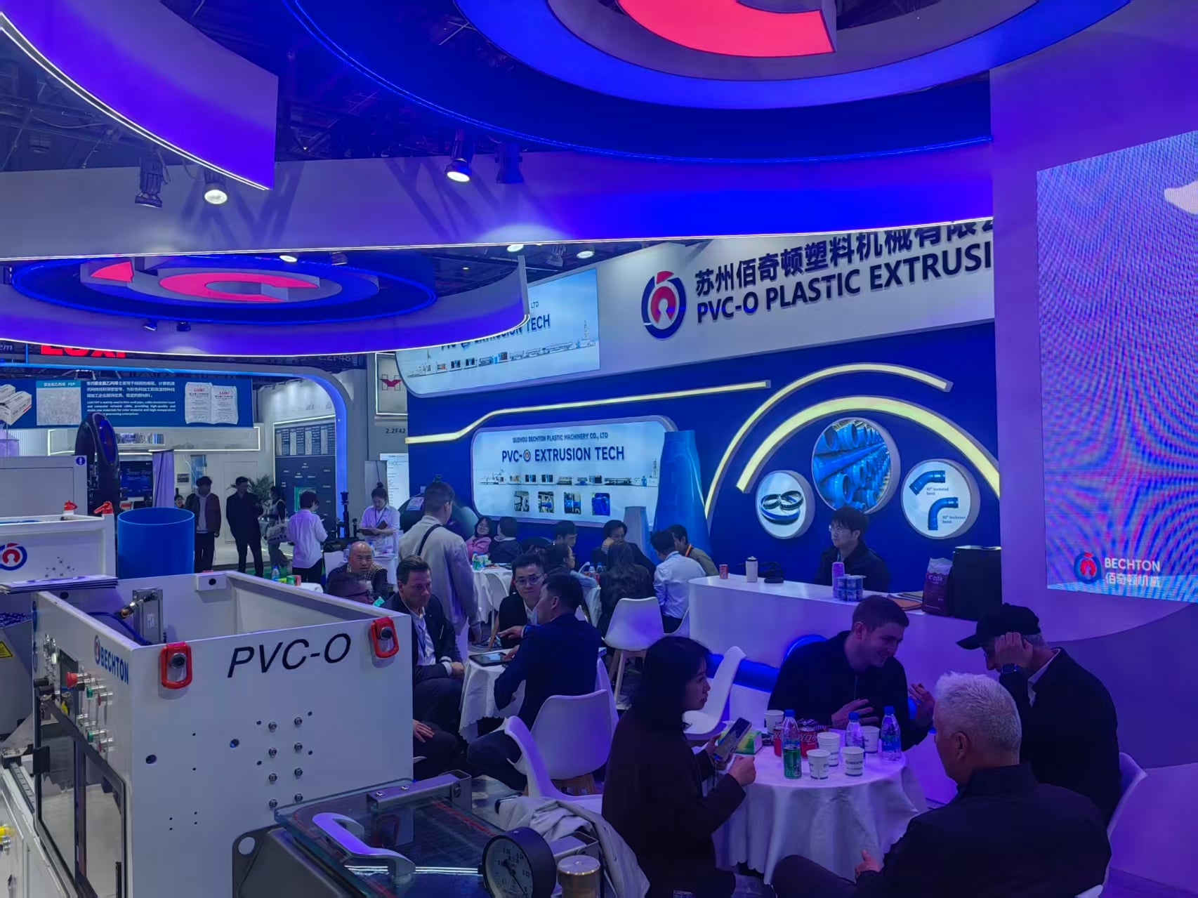 Global leading PVC-O Pipe Extrusion Technology Unveiled At CHINAPLAS 2026