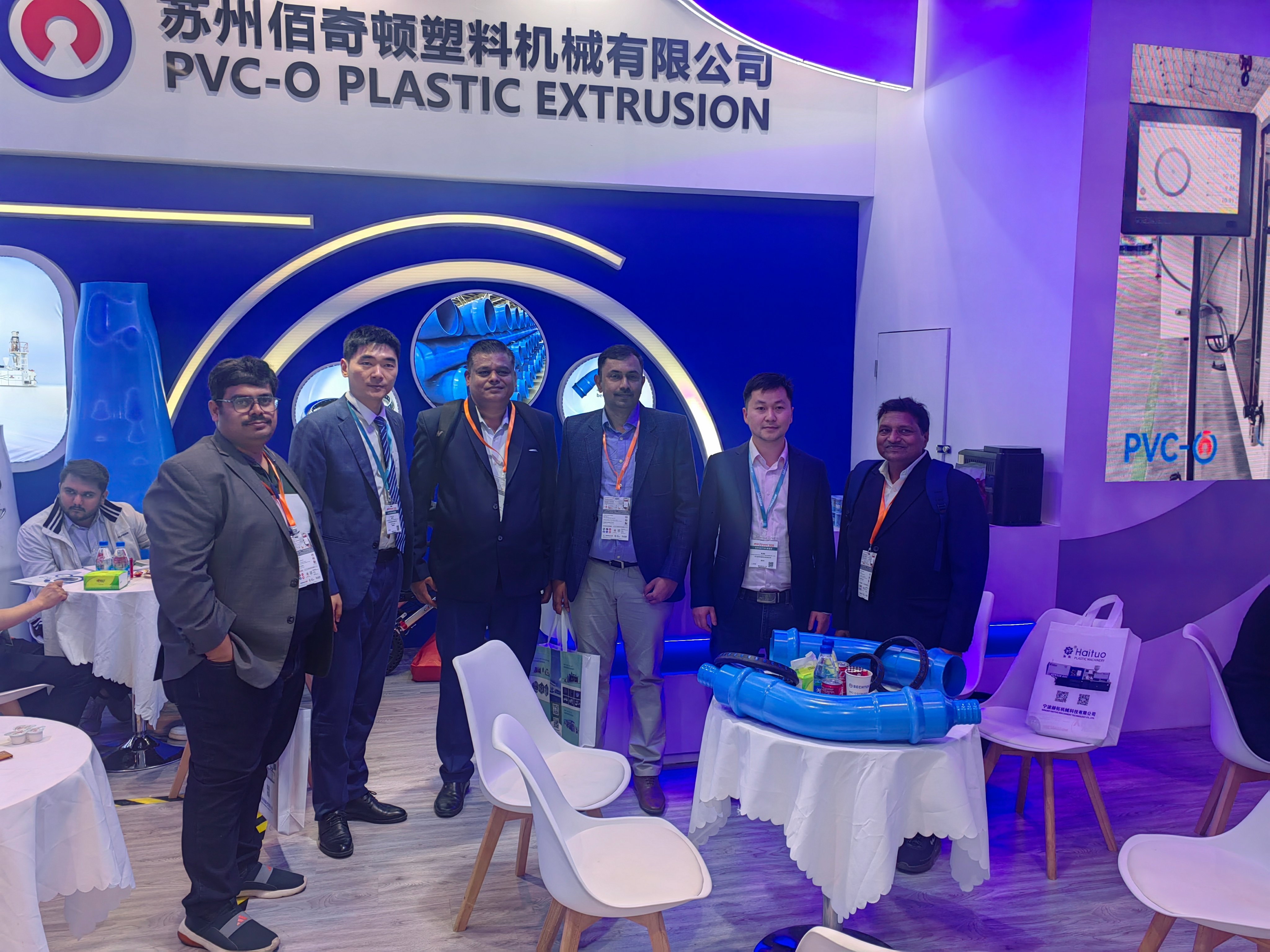 Global leading PVC-O Pipe Extrusion Technology Unveiled At CHINAPLAS 2026