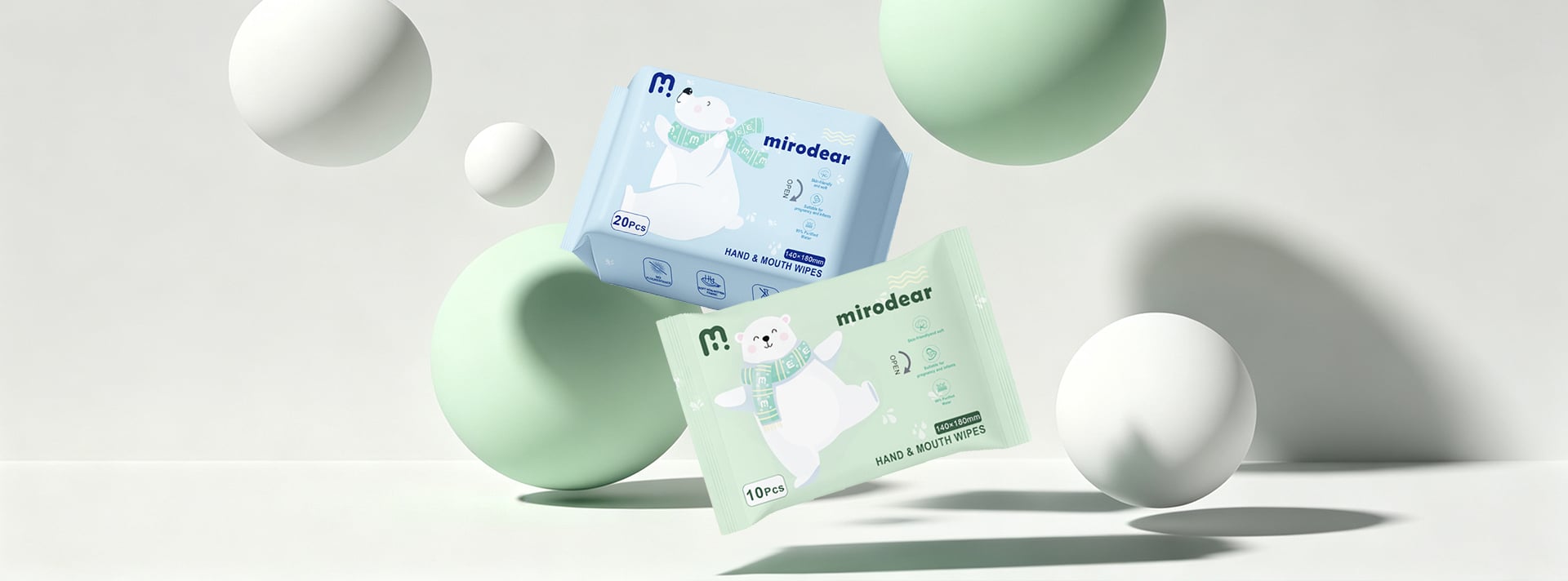 Hand & Mouth Wipes