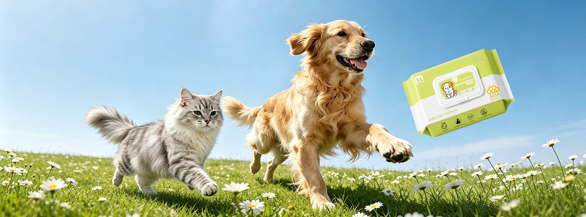 Pet Cleaning Wipes