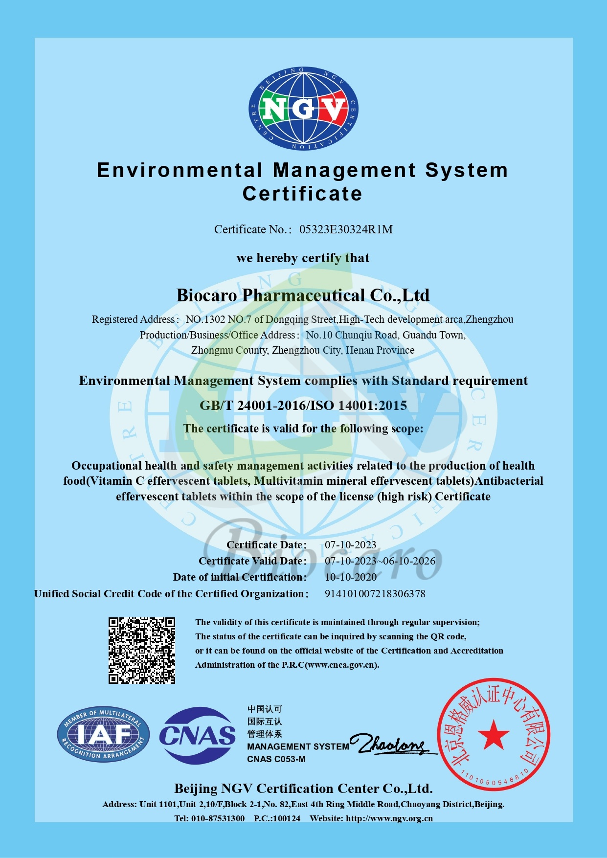 ISO 14001