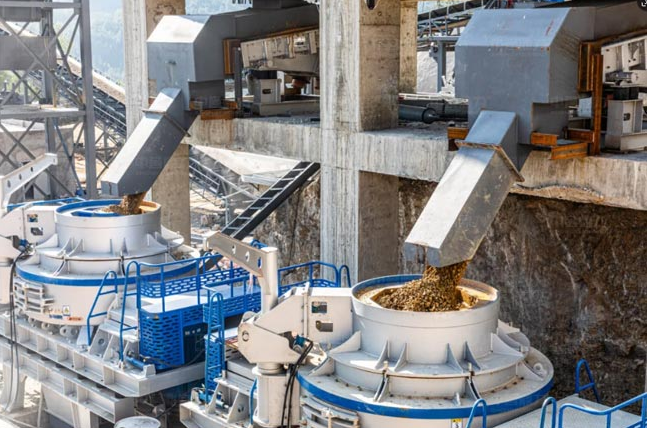 sichuan dazhou 2 million ton per year building stone production line-5