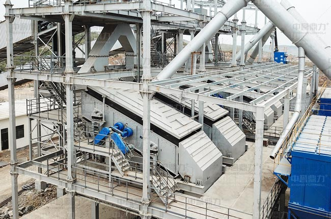Tianli Building Materials 2,500 TPH Aggregates Production Line