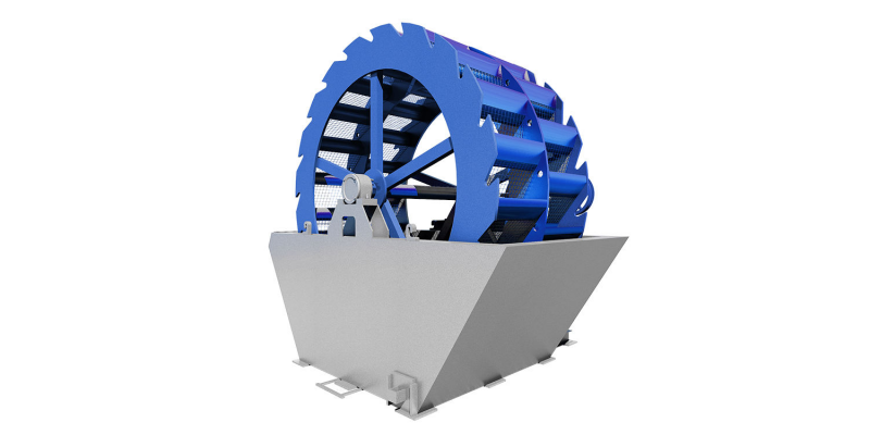 Wielladder Zandwasmachine