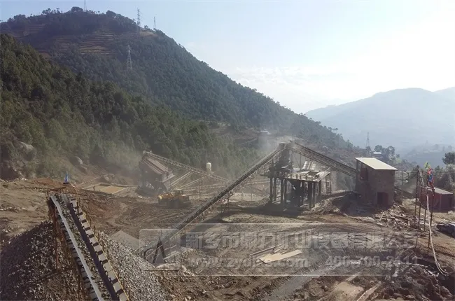 Sichuan 250–300 TPH Granite Crushing Production Line