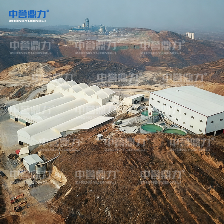 Zhongyu Dingli Customized High Efficiency Bluestone Crushing Line