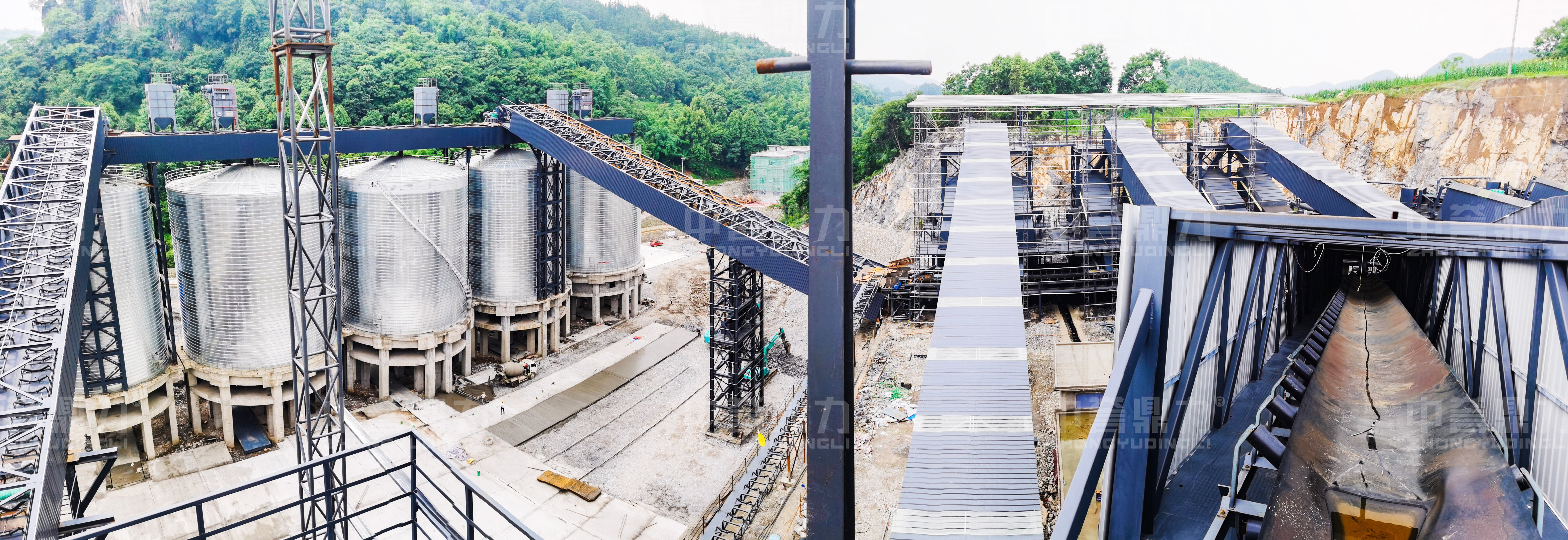 Sand and gravel aggregate production lines in Southwest China: 500 tons - 10,000 tons
