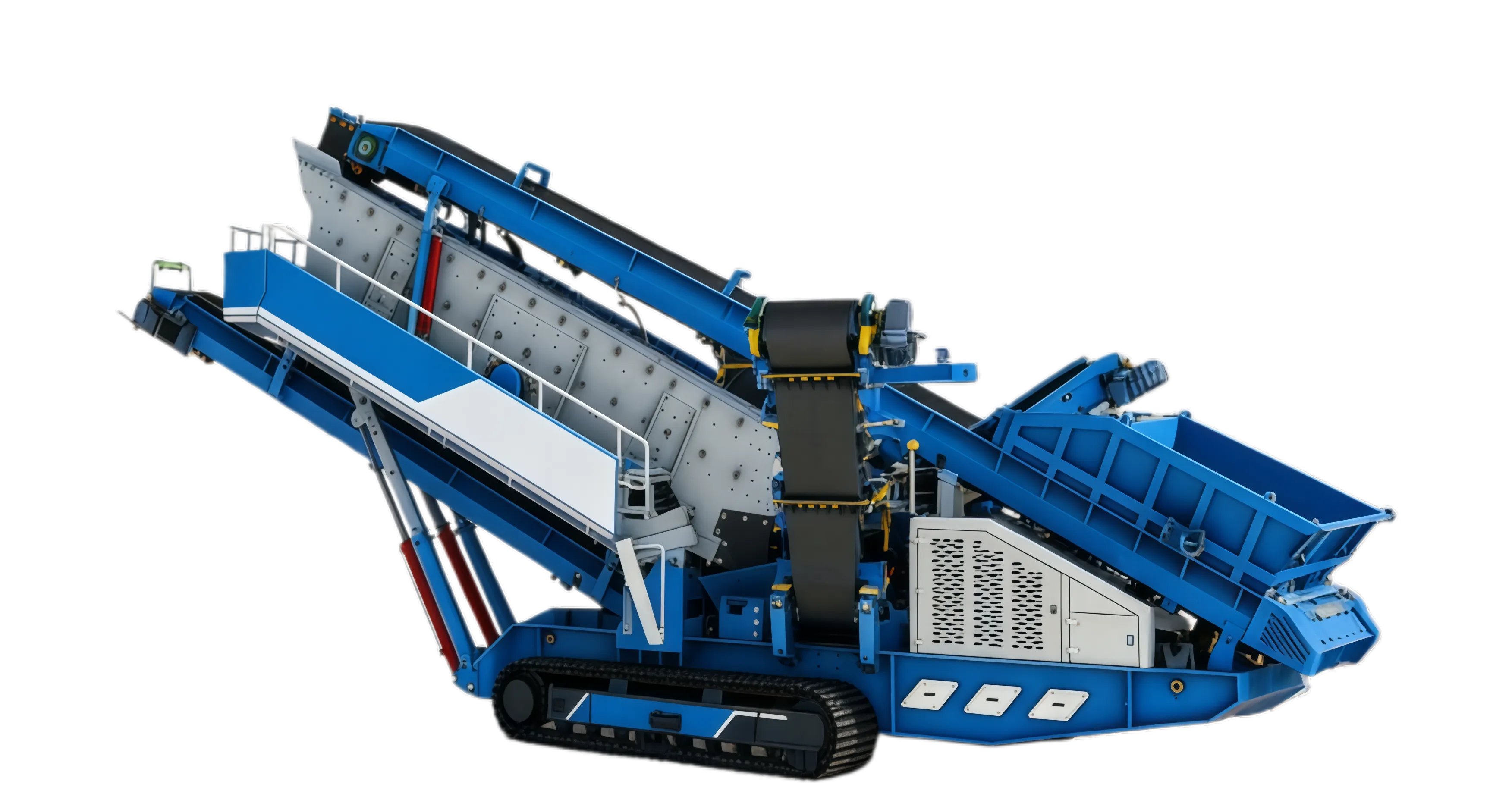 DL2160 Tracked Mobile Screening Station