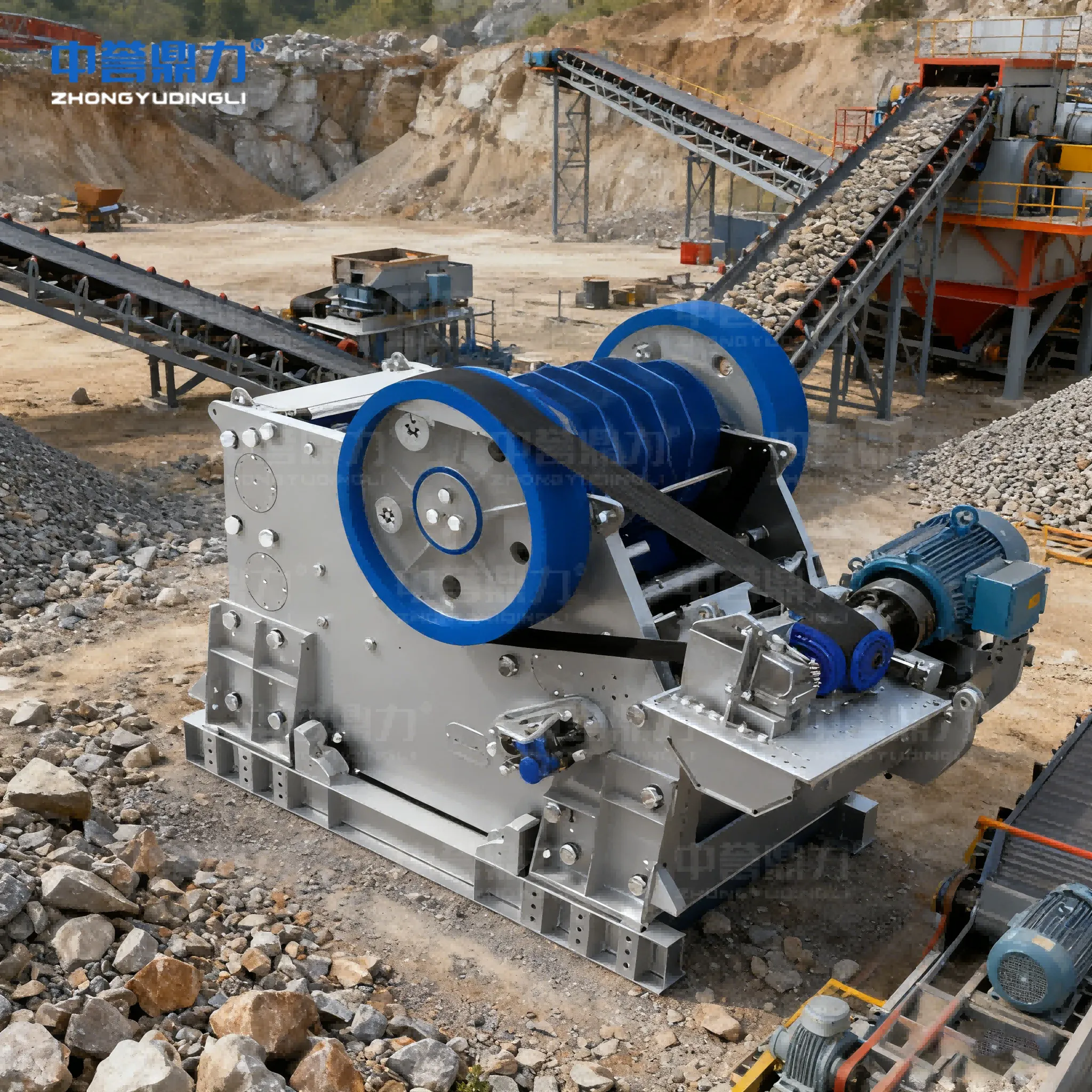 Medium Jaw Crusher | Reliable Crushing for Mining & Aggregate Industries