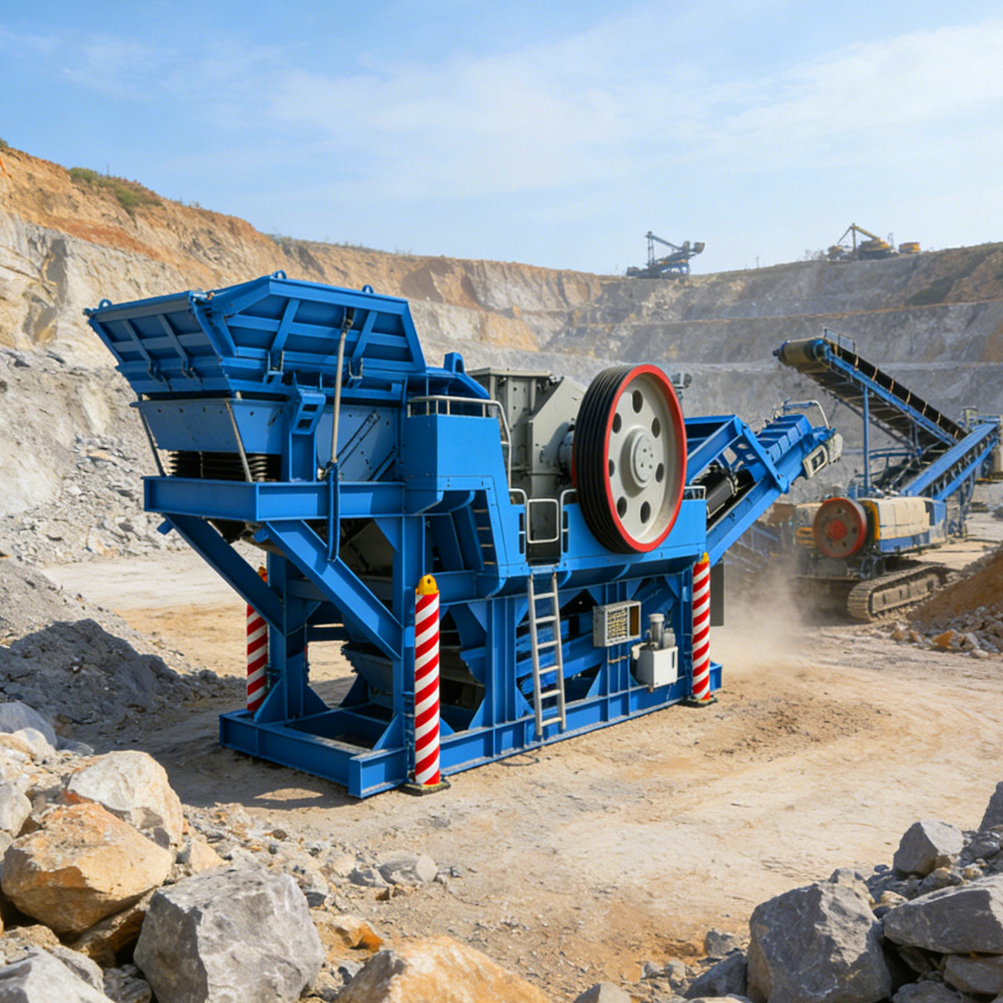 Zhongyu Dingli DL350 Modular Crushing and Screening Integrated Machine