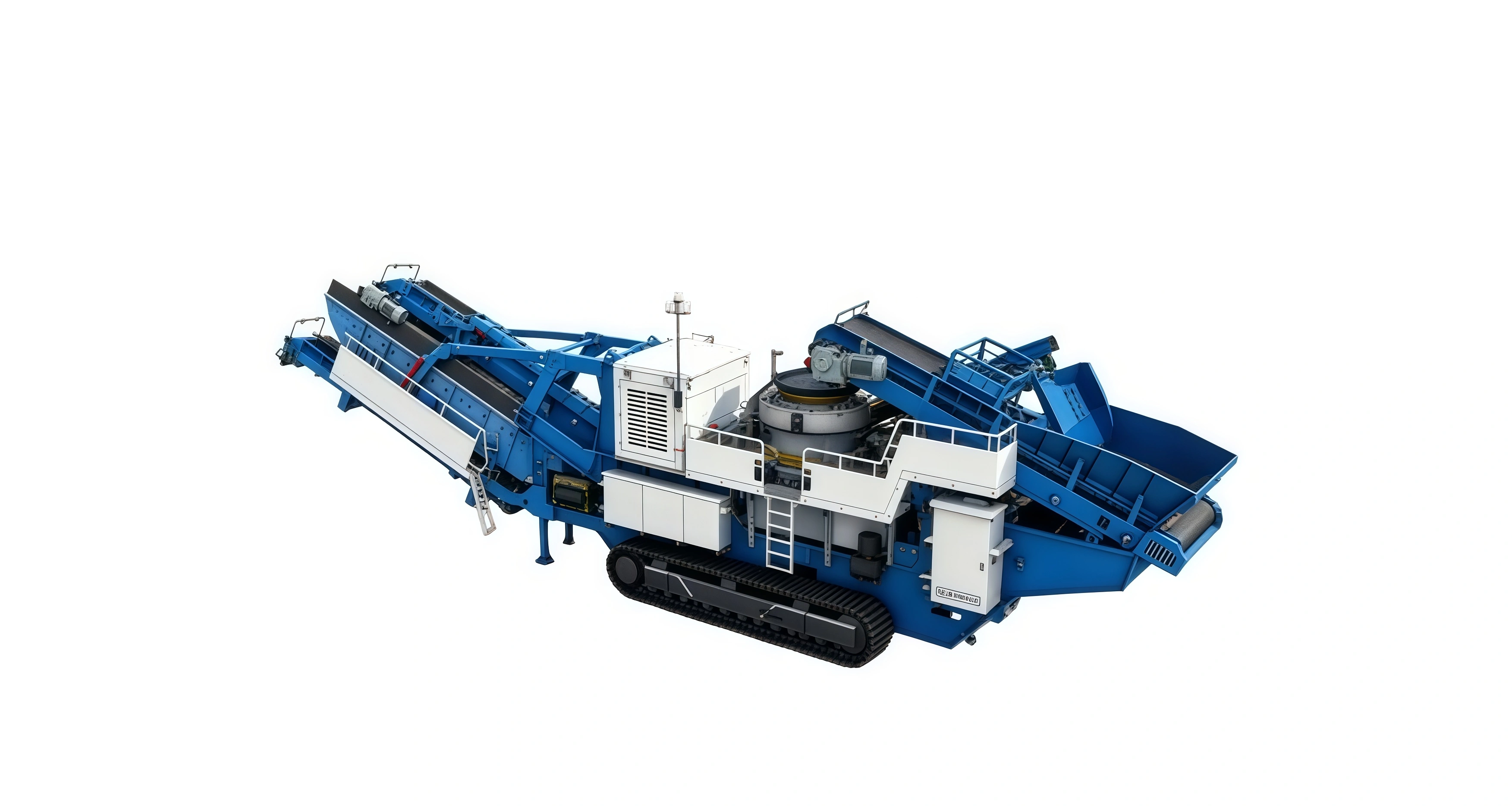 DL300 Tracked Mobile Cone Crusher Station