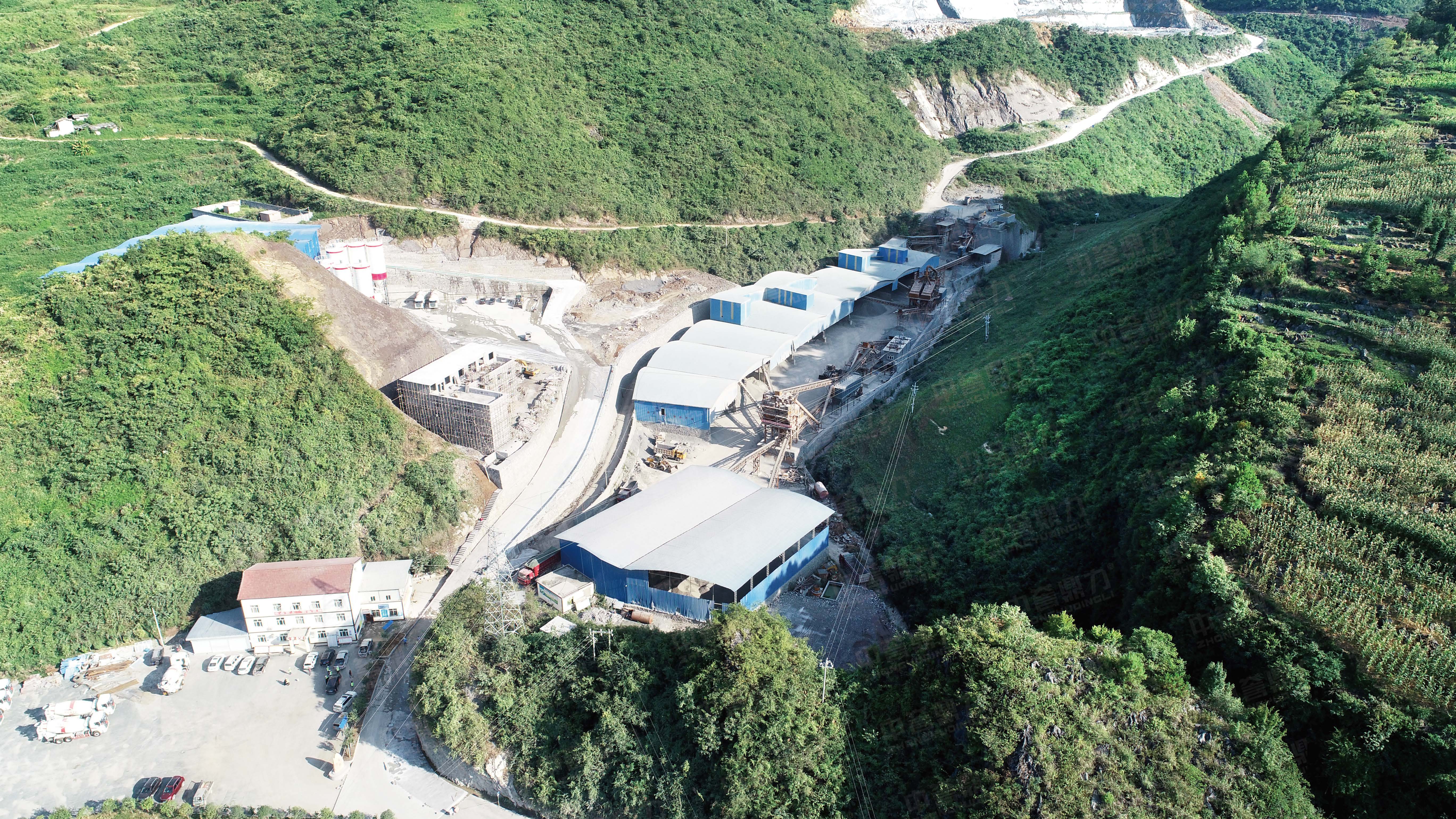 Sand and gravel aggregate production lines in Southwest China: 500 tons - 10,000 tons