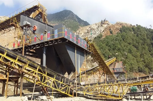Sichuan 250–300 TPH Granite Crushing Production Line