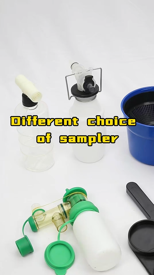 Multiple Options of Milk Samplers Showcase