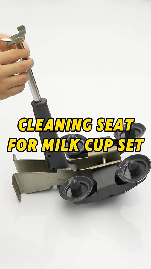 Multiple Cleaning Cups for Milking Machines