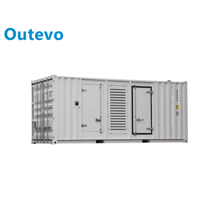 bộ máy phát điện diesel dạng container 1200 kW, trạm điện di động tích hợp dành cho dự án công nghiệp và cấp điện khẩn cấp