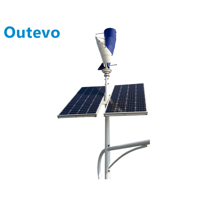 800W V Type Wind Solar Hybrid Power System Household Off-Grid Renewable Energy Generator