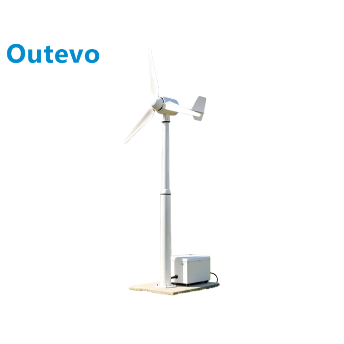 300W Mini Household Wind Turbine Silent Small Wind Generator for Home Off-Grid Power Supply