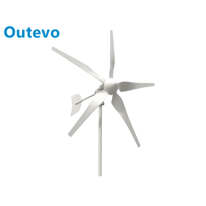 outevo 300W Vertical Axis Home Wind Turbine Low Noise