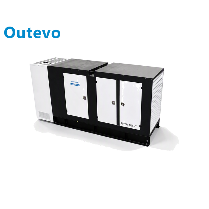 320kW Silent Diesel Generator Set Soundproof Canopy Industrial Genset for Food Processing Plant Power