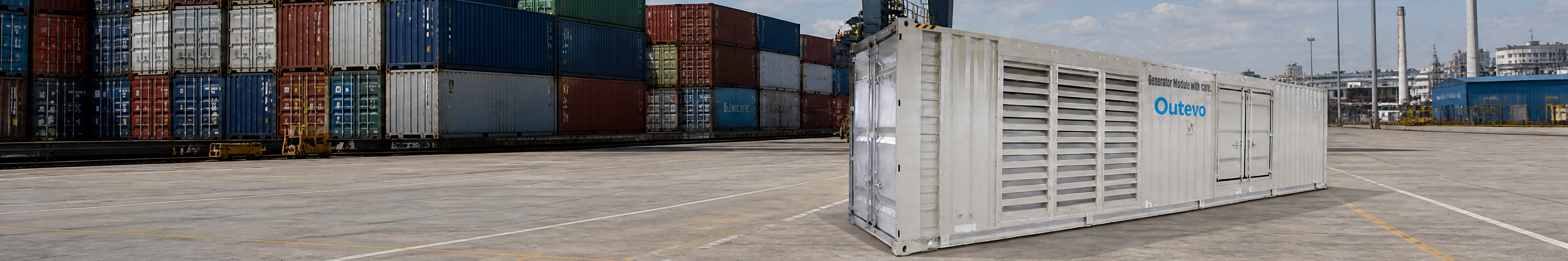 Container generator set
