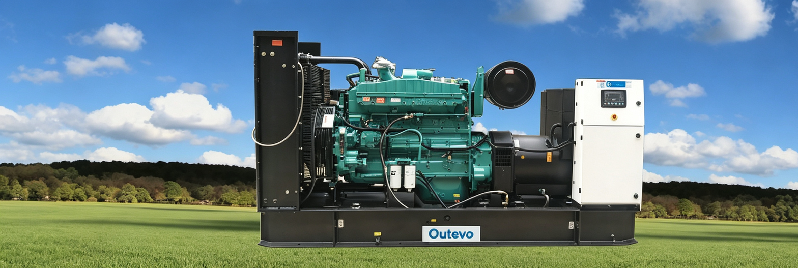 Groupe électrogène à bâti ouvert
