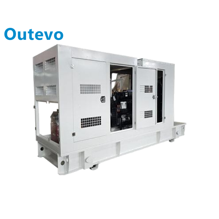 220kW Silent Diesel Generator Set Soundproof Canopy Compact Genset for Industrial Plant Backup Power