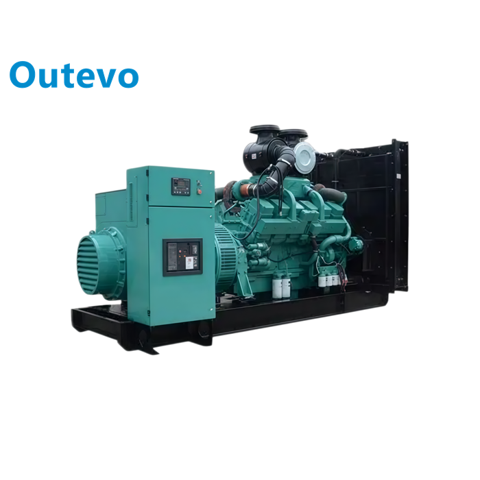 640kW Heavy Duty Natural Gas Generator Industrial Silent High Power Gas Genset for Project Backup Power
