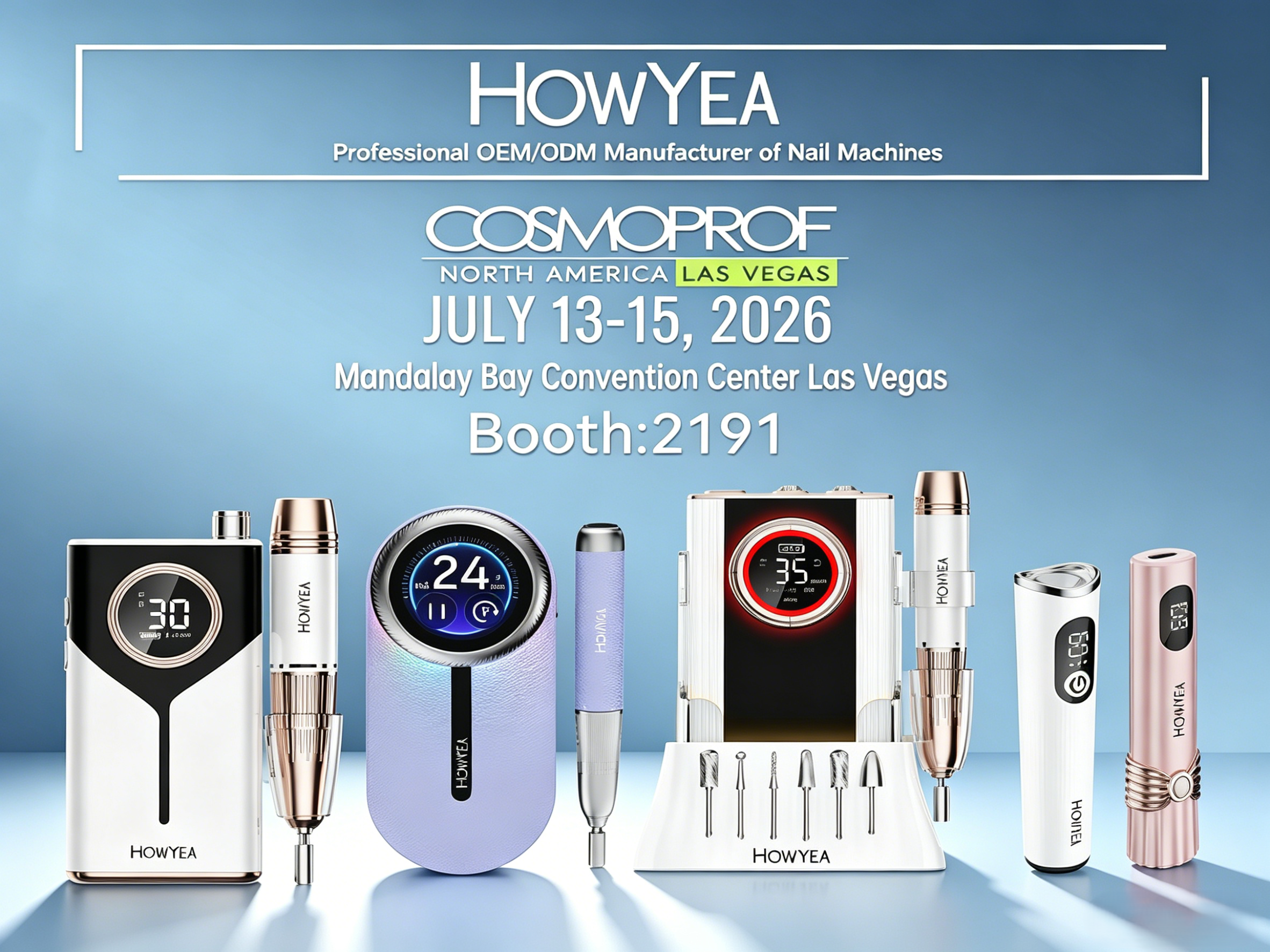 Chytrá nehtová technologie na veletrhu Cosmoprof Las Vegas 2026 | stánek 2191