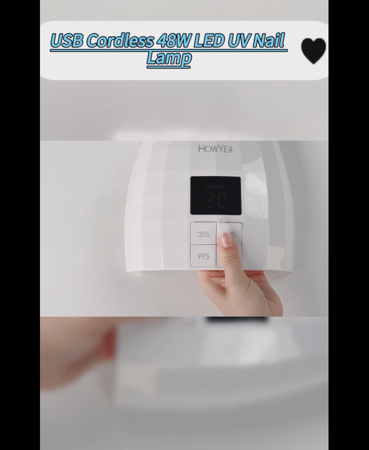 مصباح أظافر HY 3009 يعمل بالبطارية