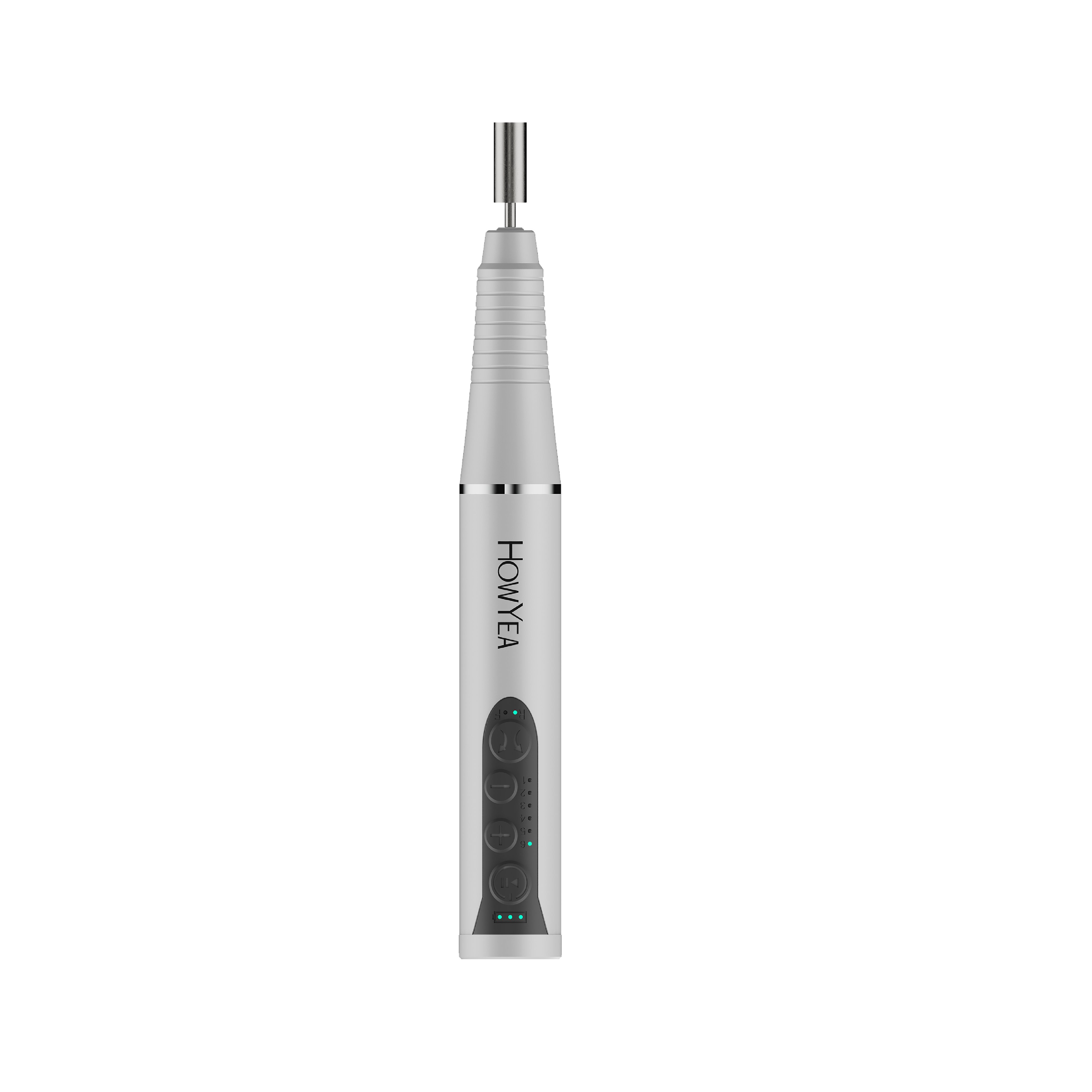 Portable Nail Drill Pen 25,000RPM 6 Speed Levels Rechargeable E File 10W 650mAh with Light Model HY-1001B