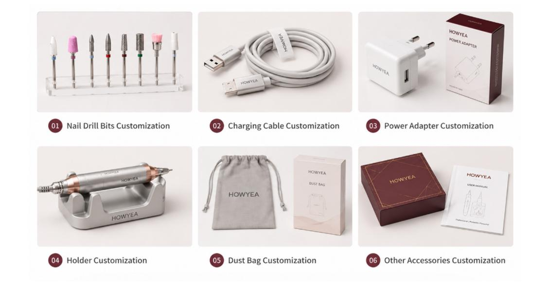 Personnalisation des accessoires
