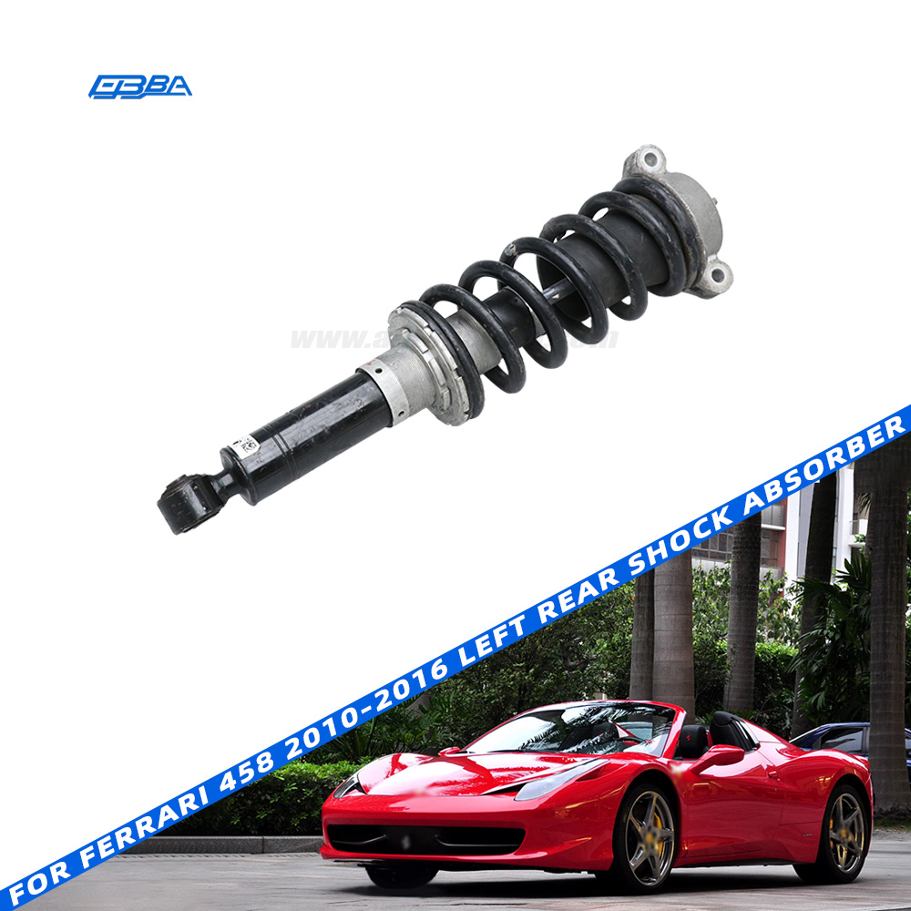 Left Rear Shock Strut OEM 255864 For Ferrari 458 2011-2018 Used OEM Parts 
