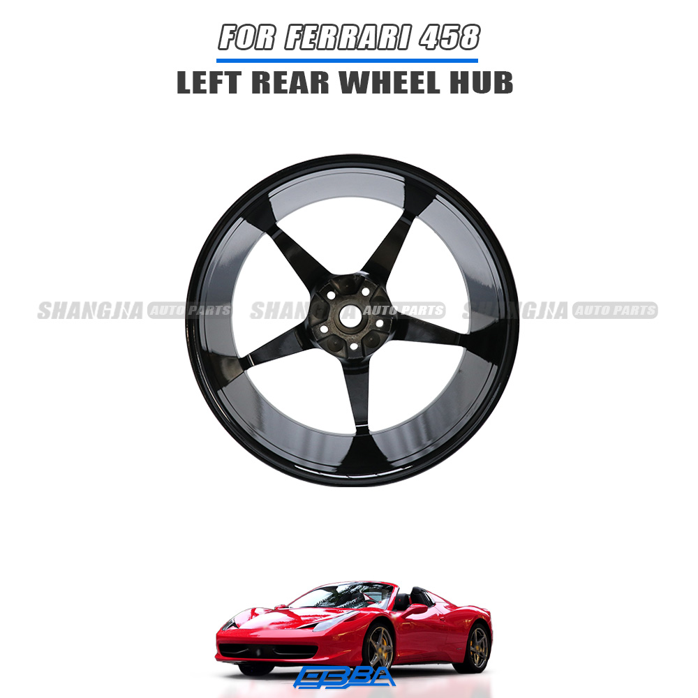 Left Rear Alloy Wheel Rim For Ferrari 458 Italia OE GQF458H 