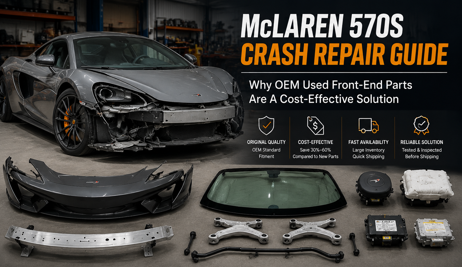 McLaren 570S Crash Repair Guide