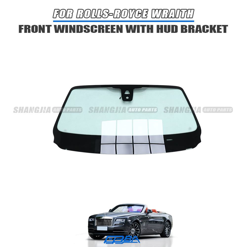 With HUD Windshield Glass Assembly Aftermarket Replacement OE 51317312220 For Rolls-Royce Wraith 