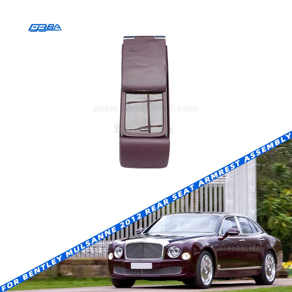 Rear Seat Armrest Genuine OEM Used Replacement Interior Part For Bentley Mulsanne 2012