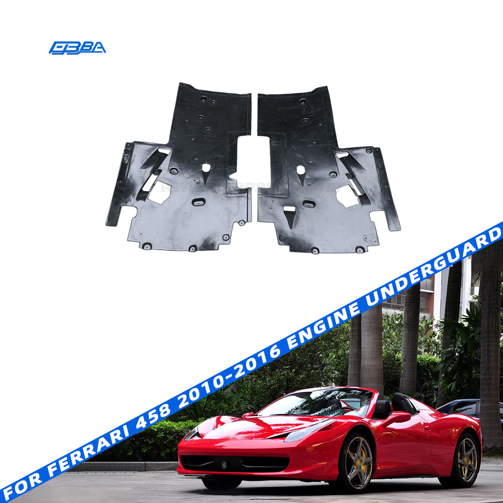 Engine Undertray Set For Ferrari 458 2010-2016 Genuine Used OEM 81364600
