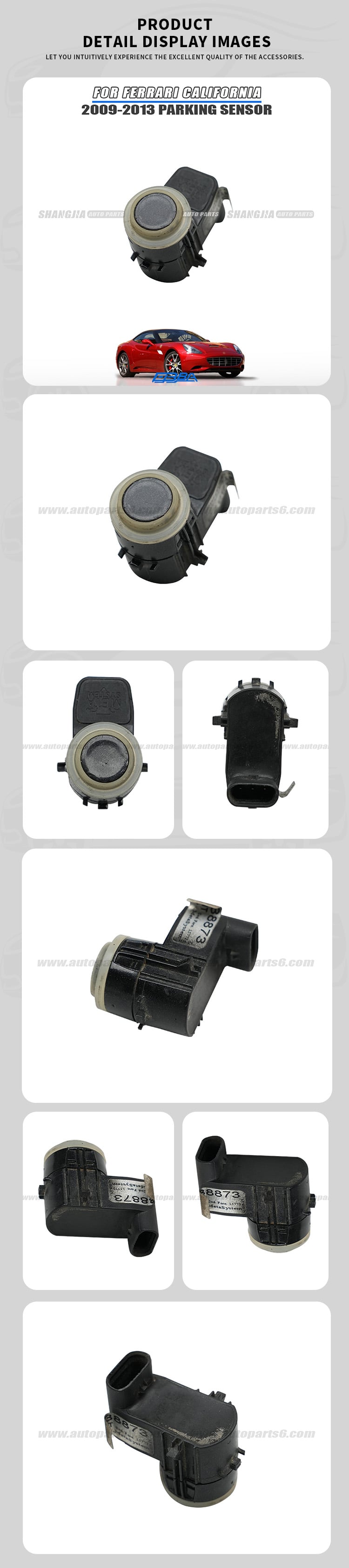 Ferrari California 2009-2013 parking sensor used OEM dismantled part