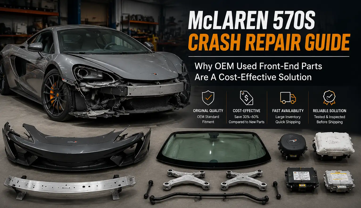 McLaren 570S Crash Repair Guide