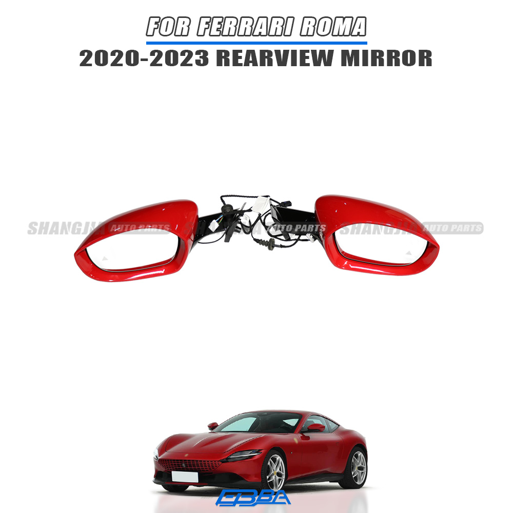 Rear View Mirror For Ferrari Roma 2020-2023 OEM ABS Plastic Material OE 935390 935392