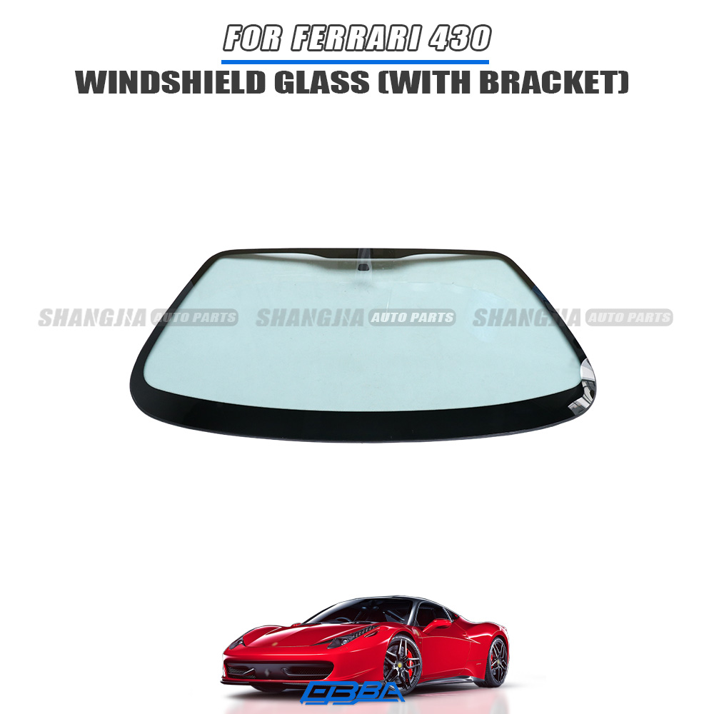 For Ferrari F430 2005 Front Windshield With Bracket Premium Aftermarket Replacement Glass