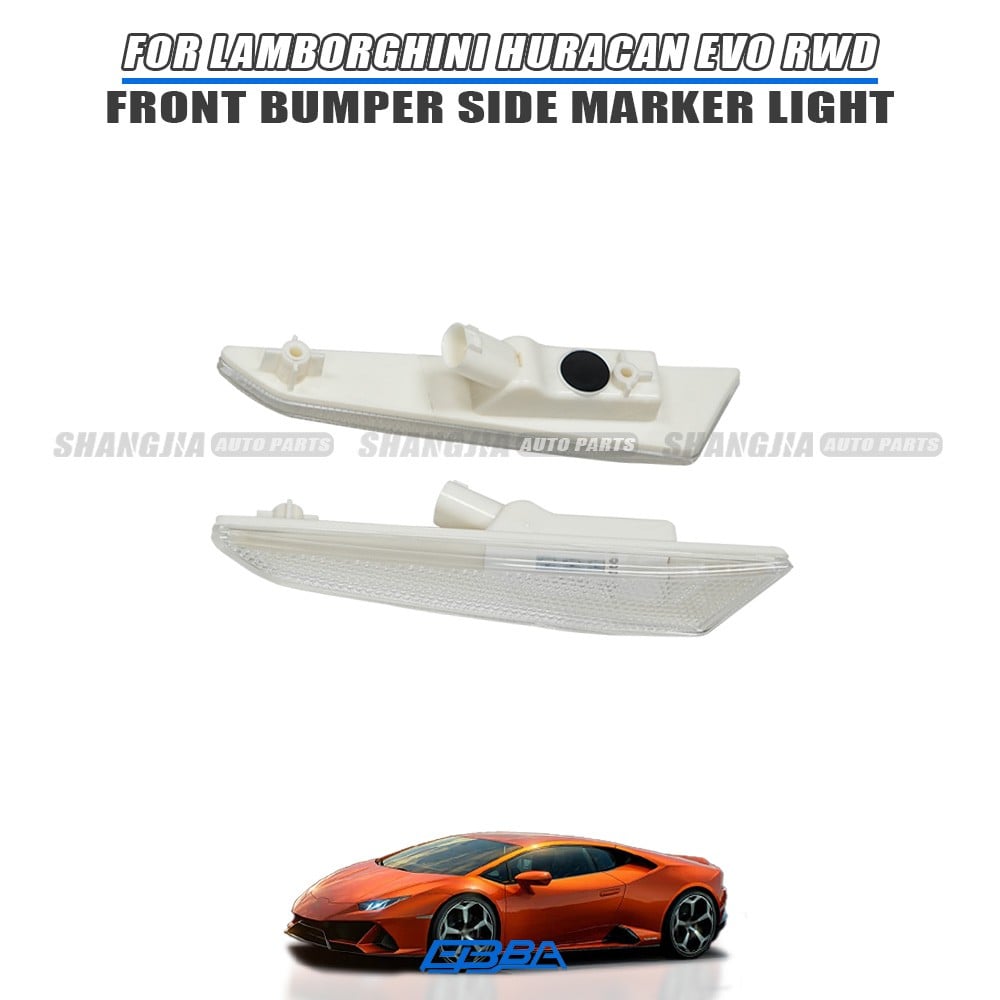 For Lamborghini Huracan EVO RWD Front Bumper Side Marker Light Left Right OEM Used